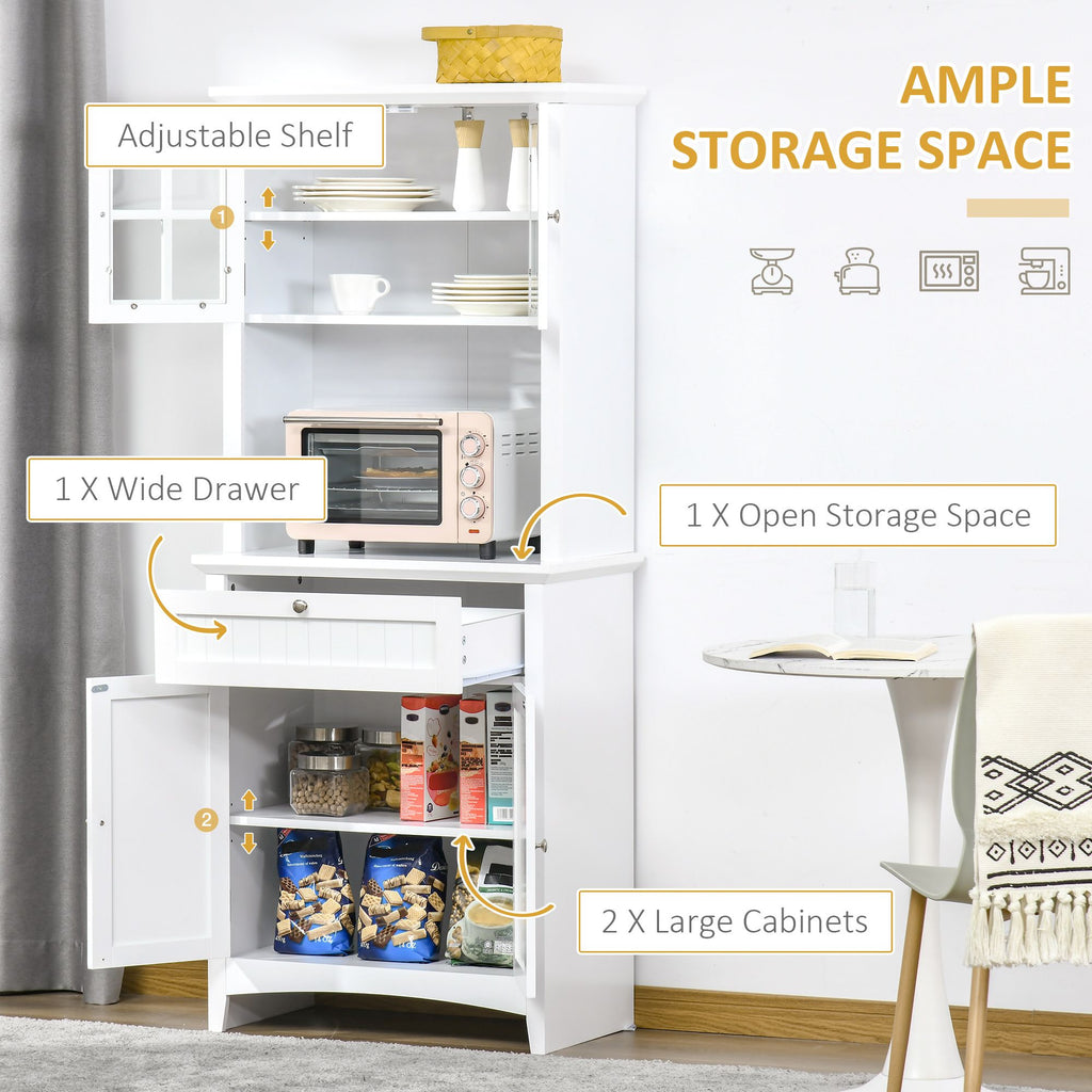 Elegant Storage Cabinet with Ample Space for Your Kitchen