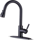 Farmhouse Kitchen Faucet with Pull Down Sprayer - Oil Rubbed Bronze