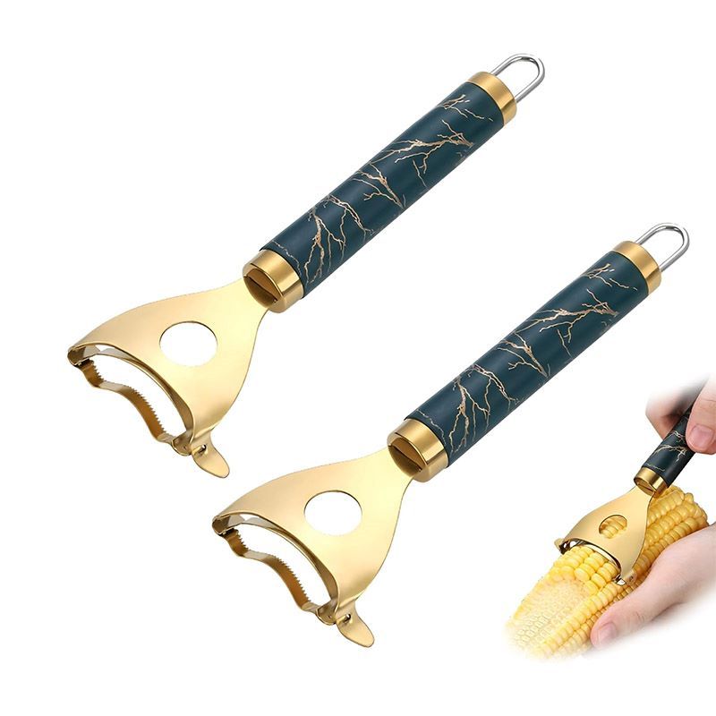 2-Pack Corn Peeler – Efficient and Comfortable for Home or Commercial Use