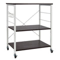 Three-Tier Kitchen Baker's Rack with Utility Hooks