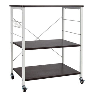 Three-Tier Kitchen Baker's Rack with Utility Hooks