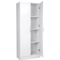 Freestanding Pantry Cabinet with Adjustable Shelving