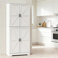Farmhouse Pantry Cabinet with Adjustable Storage