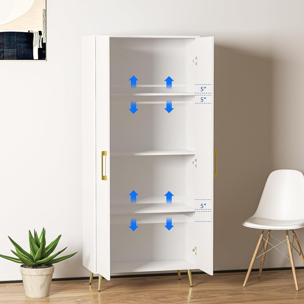 Versatile Kitchen Pantry Cabinet with Spacious Storage