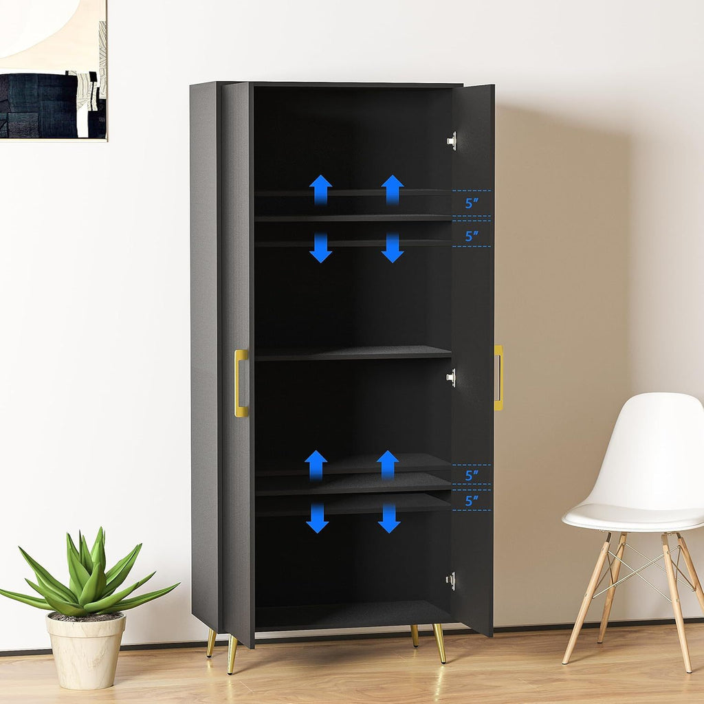 Versatile Kitchen Pantry Cabinet with Spacious Storage