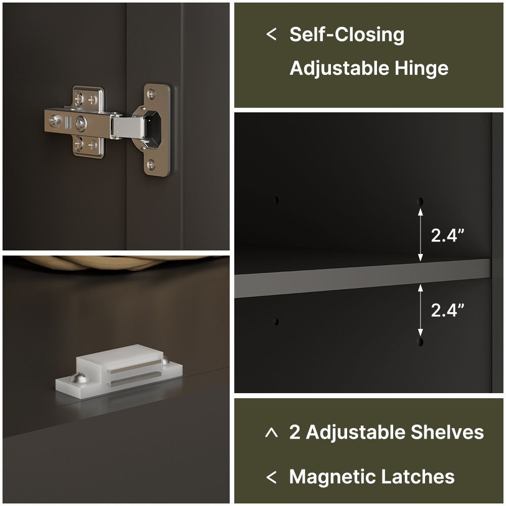 Versatile Kitchen Pantry Storage Cabinet – Big Storage Space