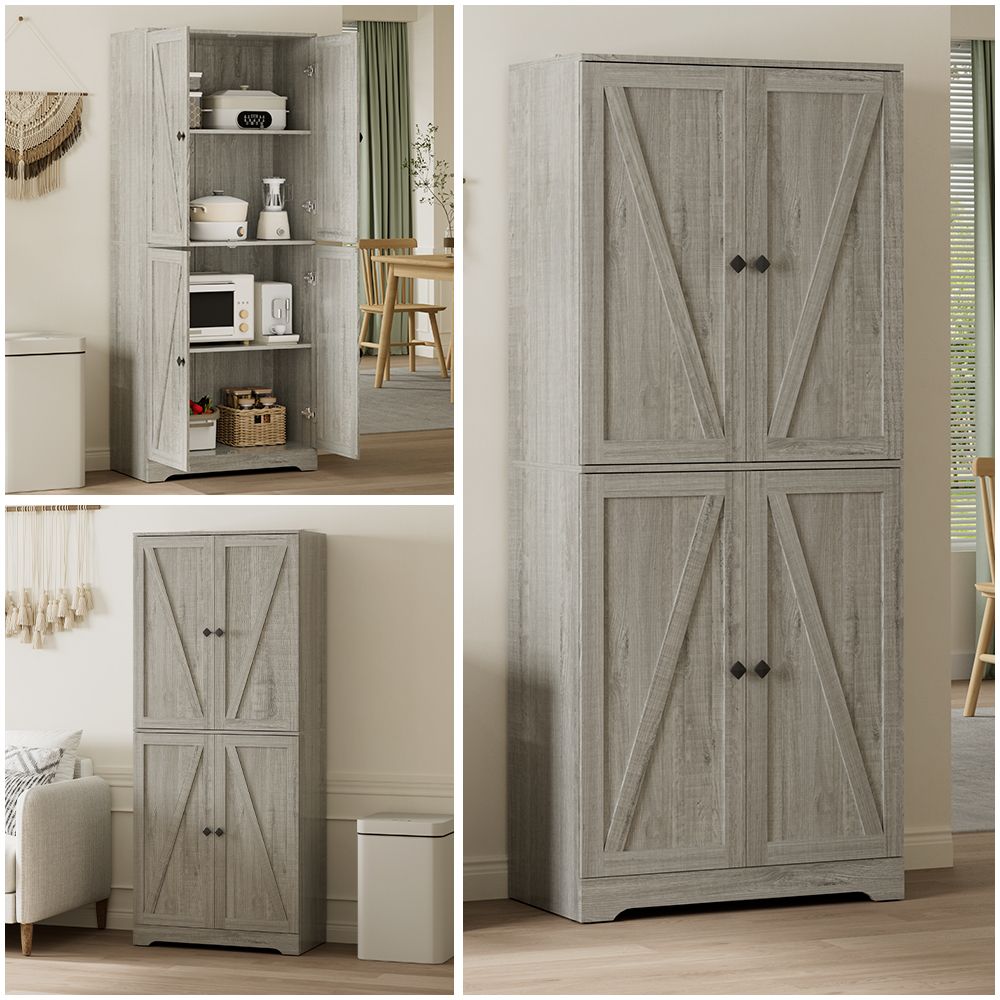 Versatile Kitchen Pantry Storage Cabinet – Big Storage Space