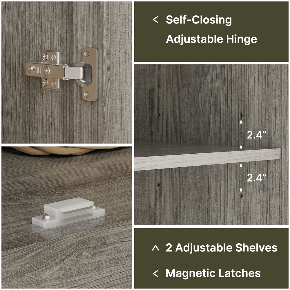 Versatile Kitchen Pantry Storage Cabinet – Big Storage Space
