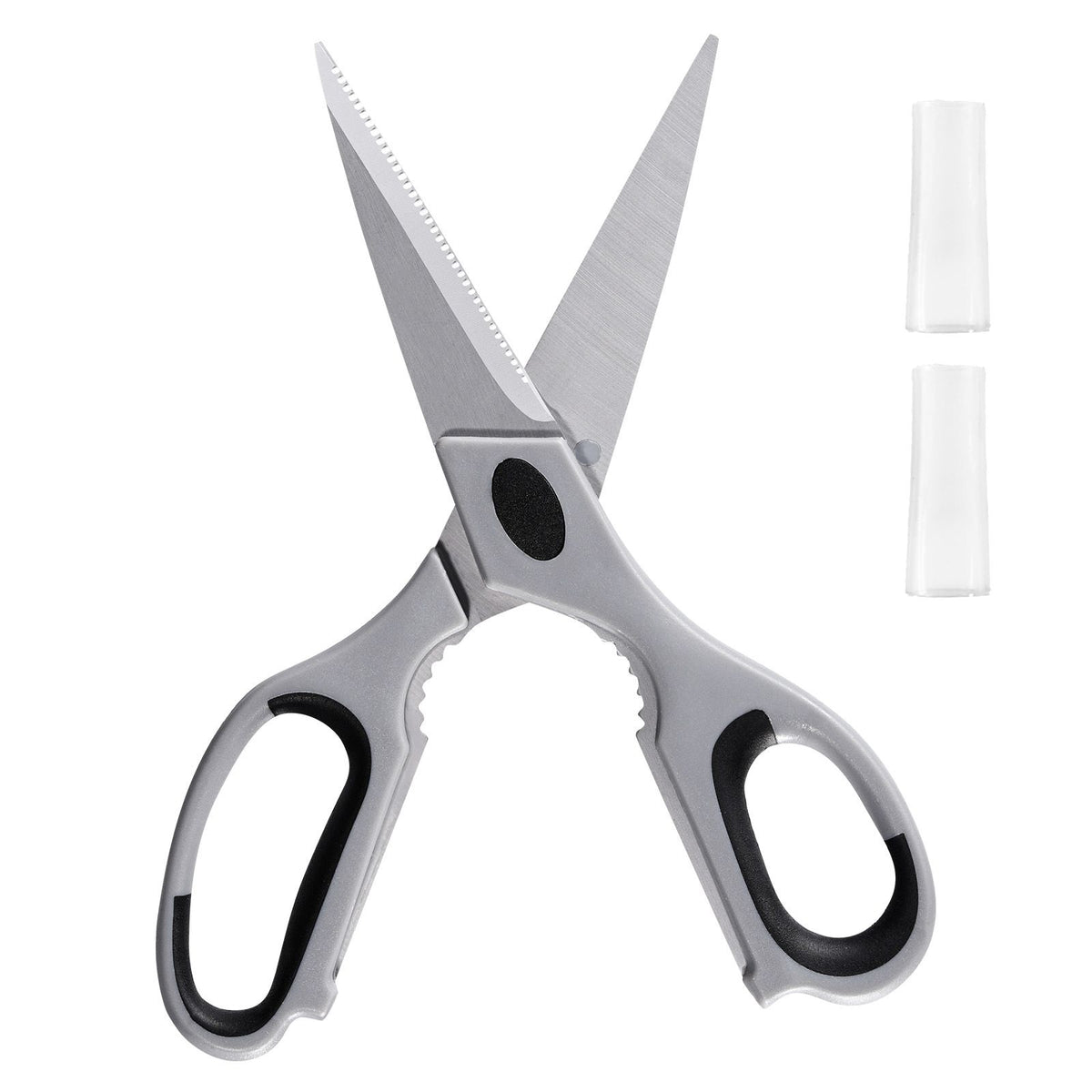 Two-Piece Kitchen Shear Set with Protective Sheaths
