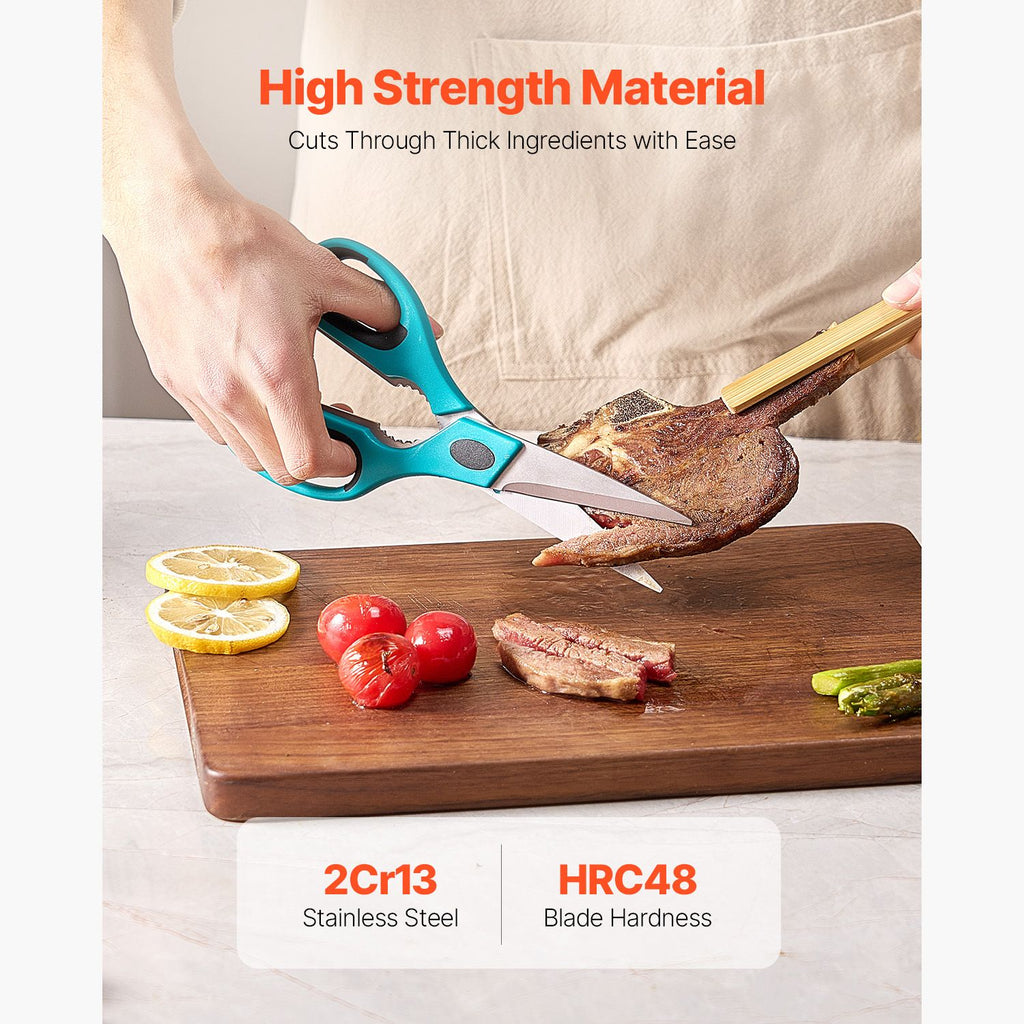 Two-Piece Kitchen Shear Set with Protective Sheaths