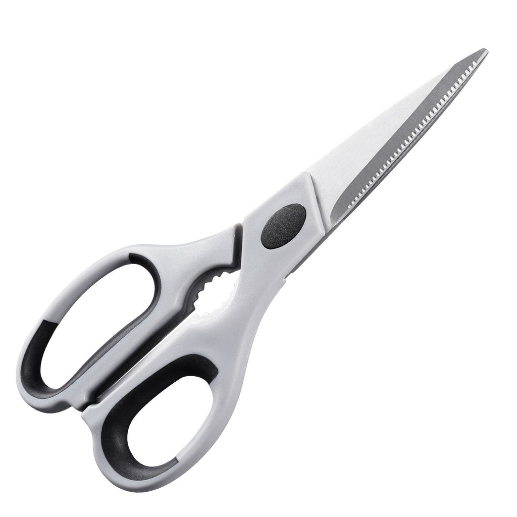 everyday Stainless Steel Kitchen Scissors with Protective Sheath – practical Shears for Meat, Poultry, and Vegetables