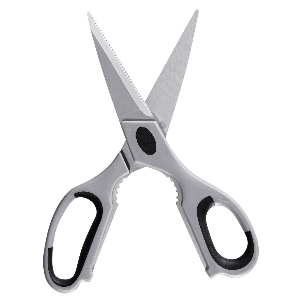 everyday Stainless Steel Kitchen Scissors with Protective Sheath – practical Shears for Meat, Poultry, and Vegetables