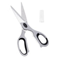 everyday Stainless Steel Kitchen Scissors with Protective Sheath – practical Shears for Meat, Poultry, and Vegetables