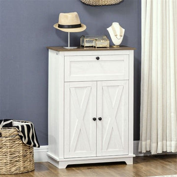 Kitchen Sideboard with Storage Drawer and Coffee Bar Functionality