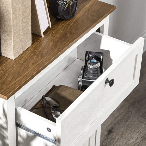 Kitchen Sideboard with Storage Drawer and Coffee Bar Functionality