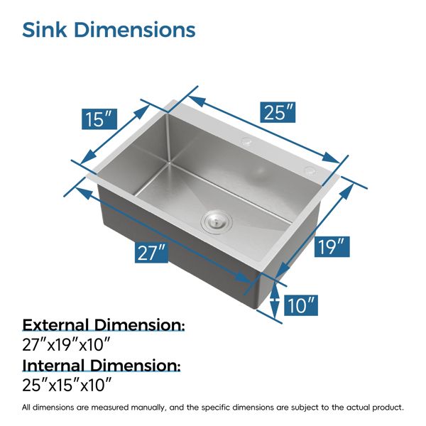 Dark Gray Overmount Sink for Streamlined Kitchen Tasks