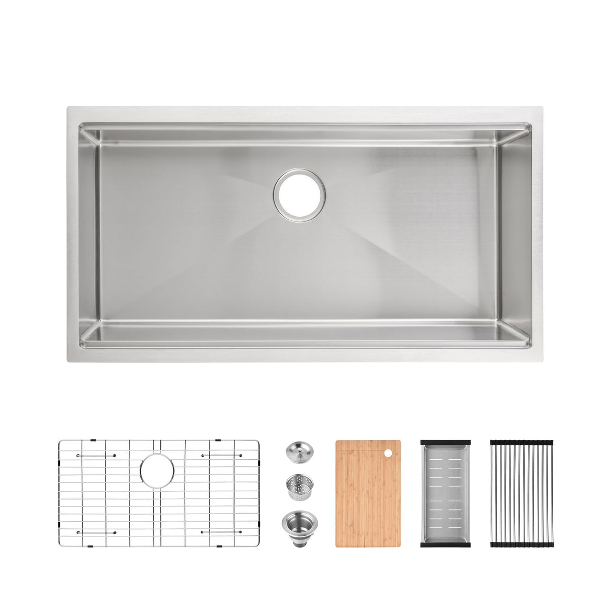Multifunction Undermount Kitchen Workstation Sink