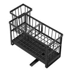 2-Tier Kitchen Sink Caddy with Rotating Drainage Spout