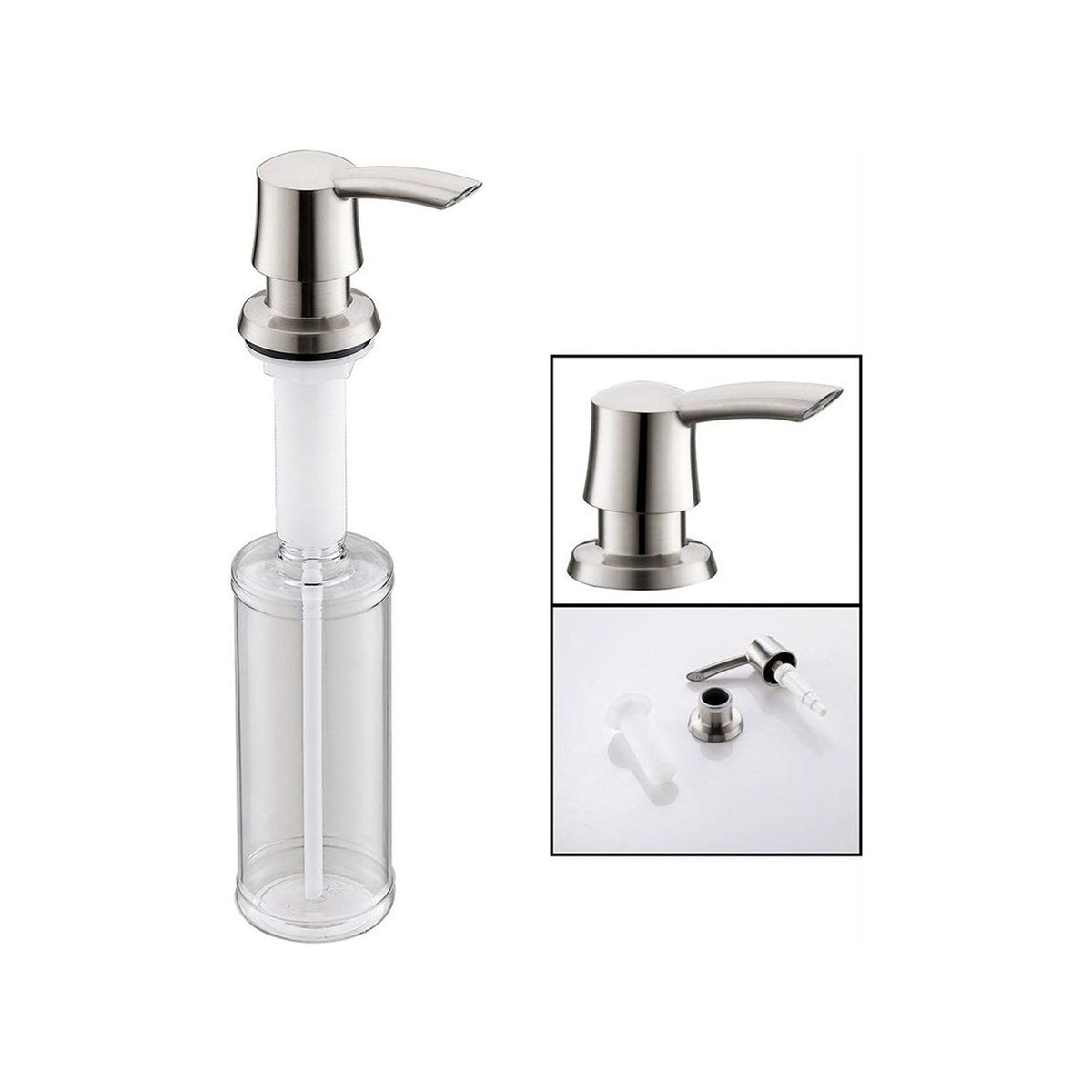 Rotating Self-Priming Kitchen Soap Dispenser