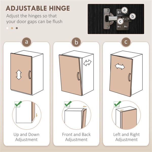 Distressed Black Multiroom Storage Cabinet