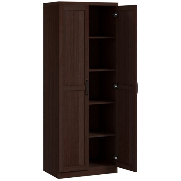 Tall Kitchen Cabinet with Adjustable Shelves
