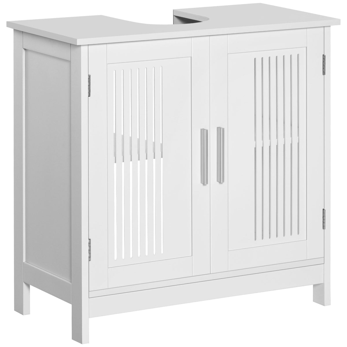 Modern Under Sink Cabinet with Adjustable Shelves for Bathroom Storage