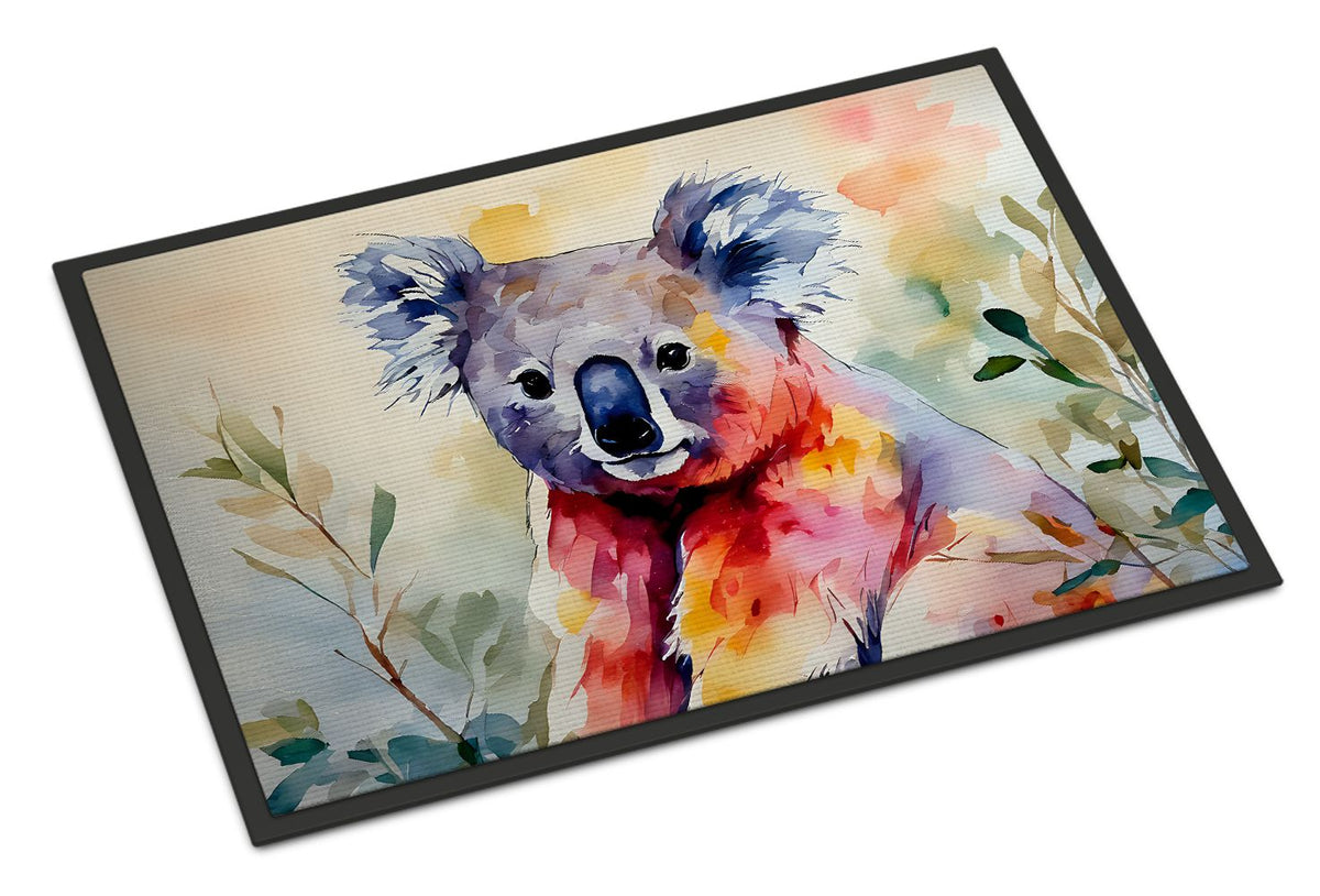 Koala Illustration Doormat for Porch or Entryway