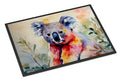 Koala Illustration Doormat for Porch or Entryway