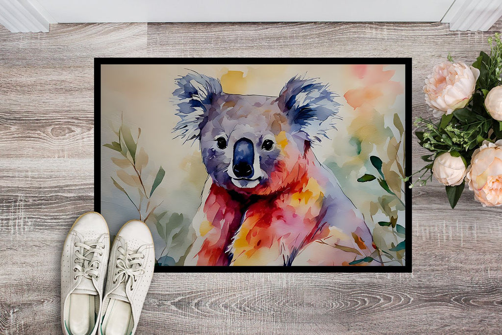 Koala Illustration Doormat for Porch or Entryway