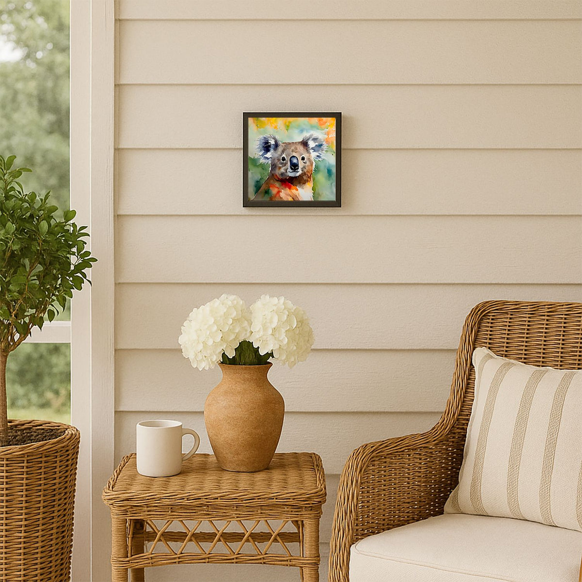 Contemporary Koala Framed Wall Art