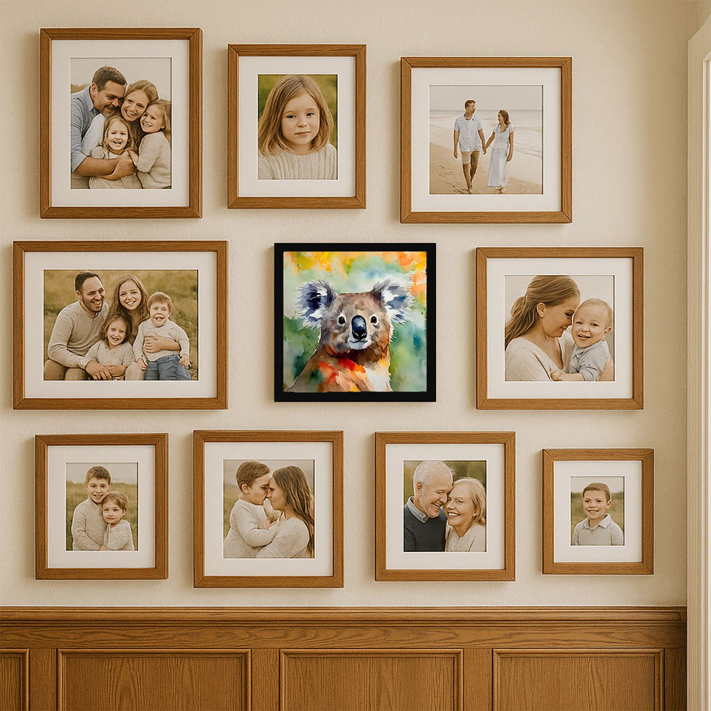 Contemporary Koala Framed Wall Art