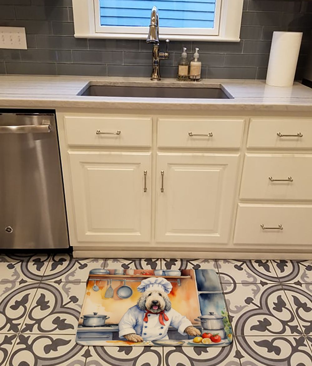 Komondor the Chef Memory Foam Kitchen Mat