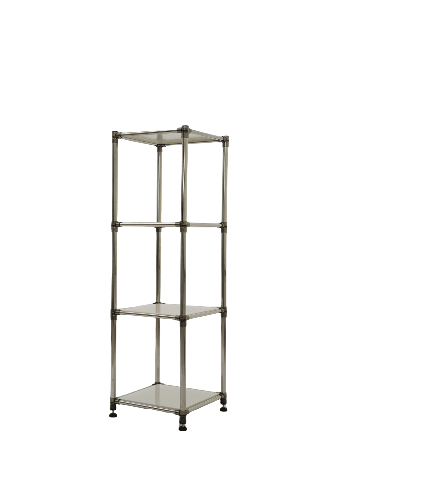 White 4-Tier Freestanding Storage Shelf
