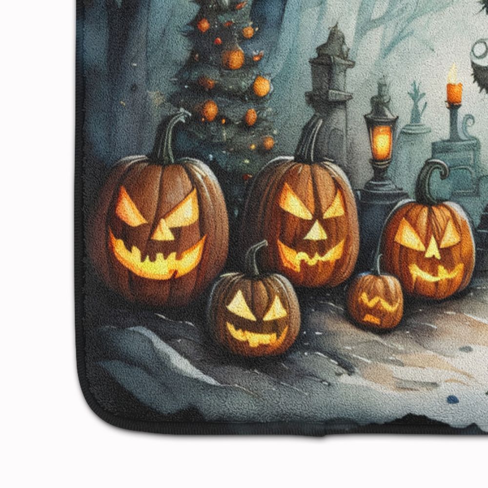 Krampus Christmas Demon Kitchen or Bath Mat