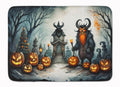 Krampus Christmas Demon Kitchen or Bath Mat
