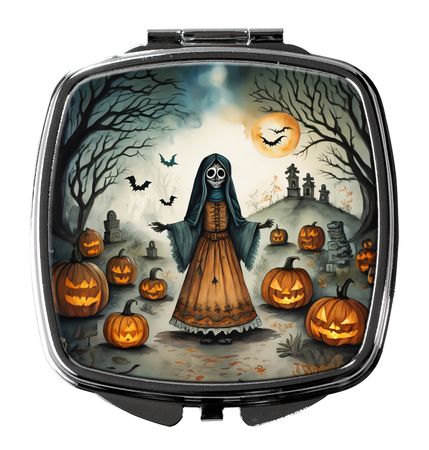 La Llorona Skeleton Halloween Compact Mirror