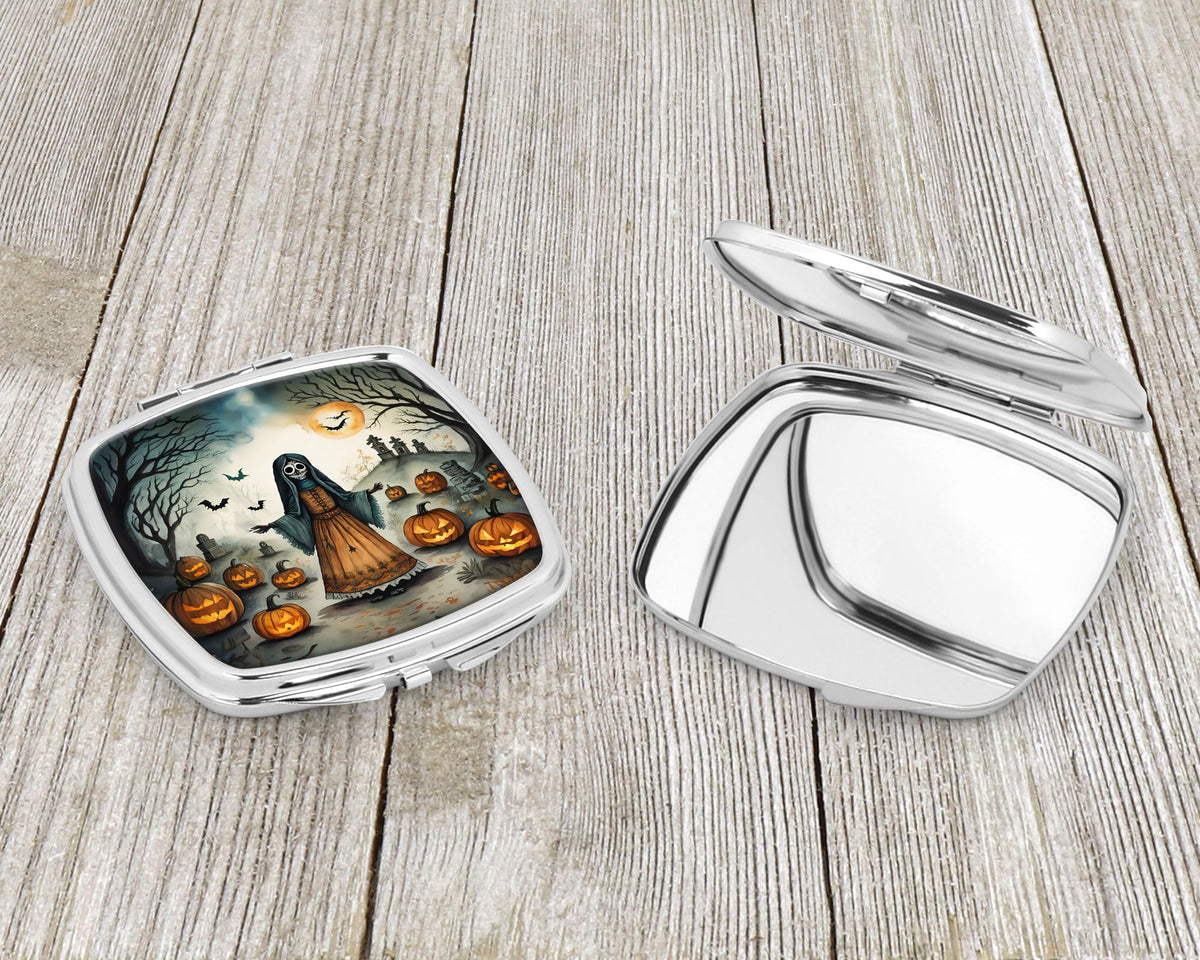 La Llorona Skeleton Halloween Compact Mirror