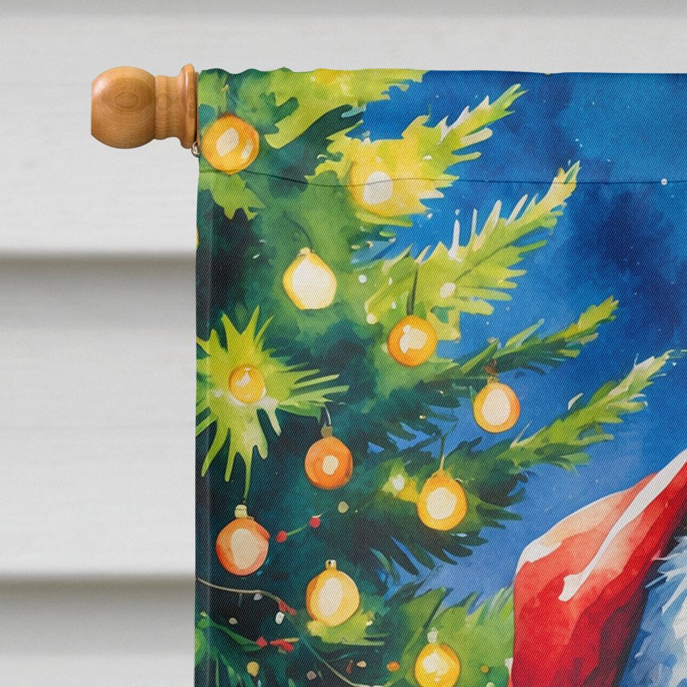 Double-Sided Holiday House Flag for Outdoor Porch Display