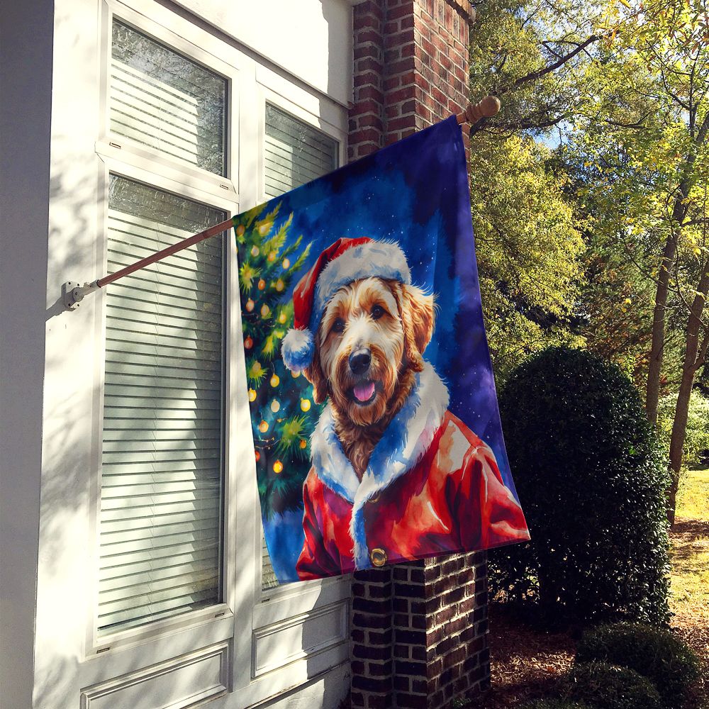 Double-Sided Holiday House Flag for Outdoor Porch Display