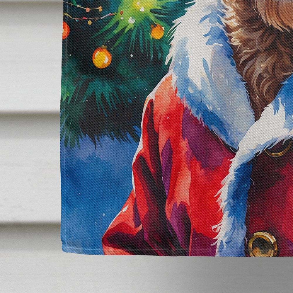 Double-Sided Holiday House Flag for Outdoor Porch Display