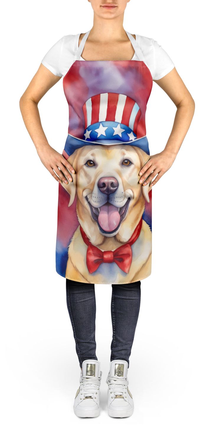 Patriotic Labrador Retriever Bib Apron