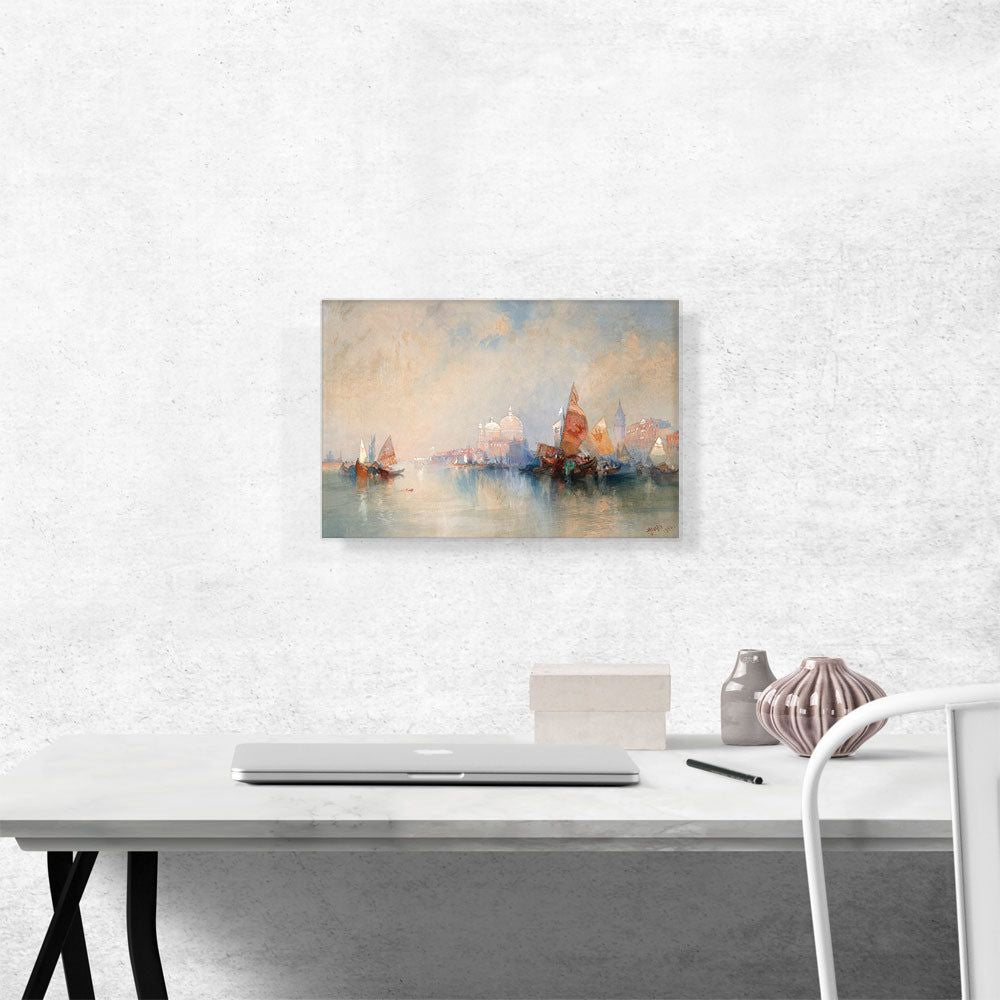 Lagoon Looking Toward Santa Maria Della Salute 1894 – Premium Canvas Art