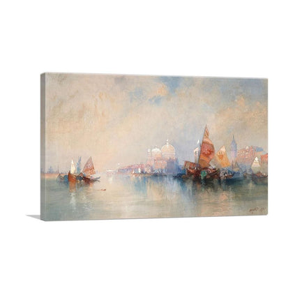 Lagoon Looking Toward Santa Maria Della Salute 1894 – Premium Canvas Art