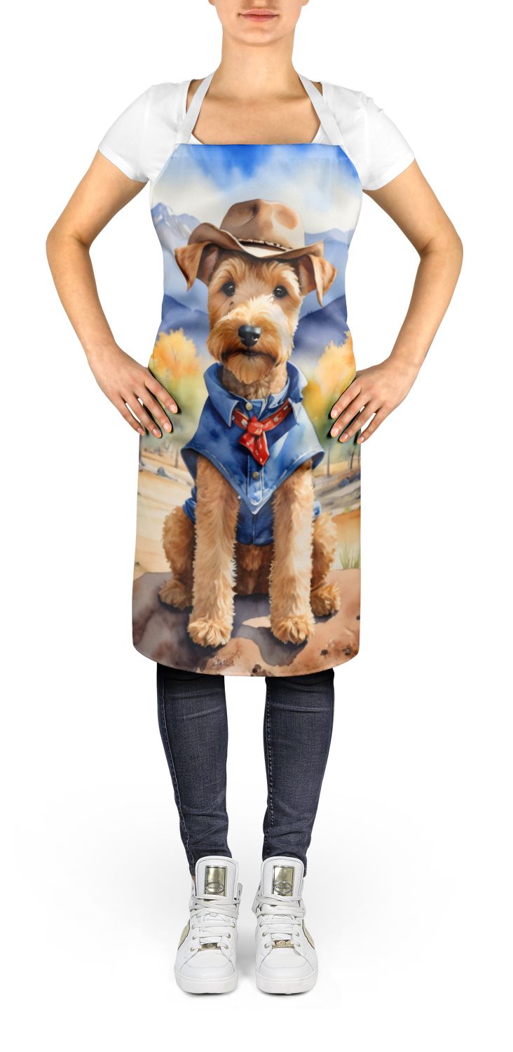 Lakeland Terrier Cowboy Welcome Bib Apron