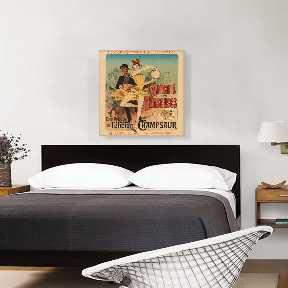 L'Amant Des Danseuses 1896 Wall Art with Expressive Detail