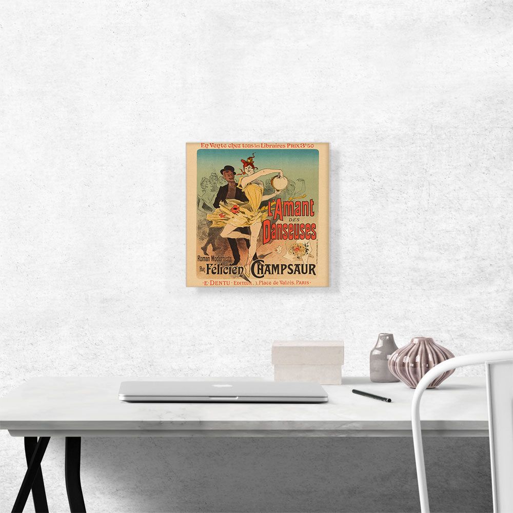 L'Amant Des Danseuses 1896 Wall Art with Expressive Detail