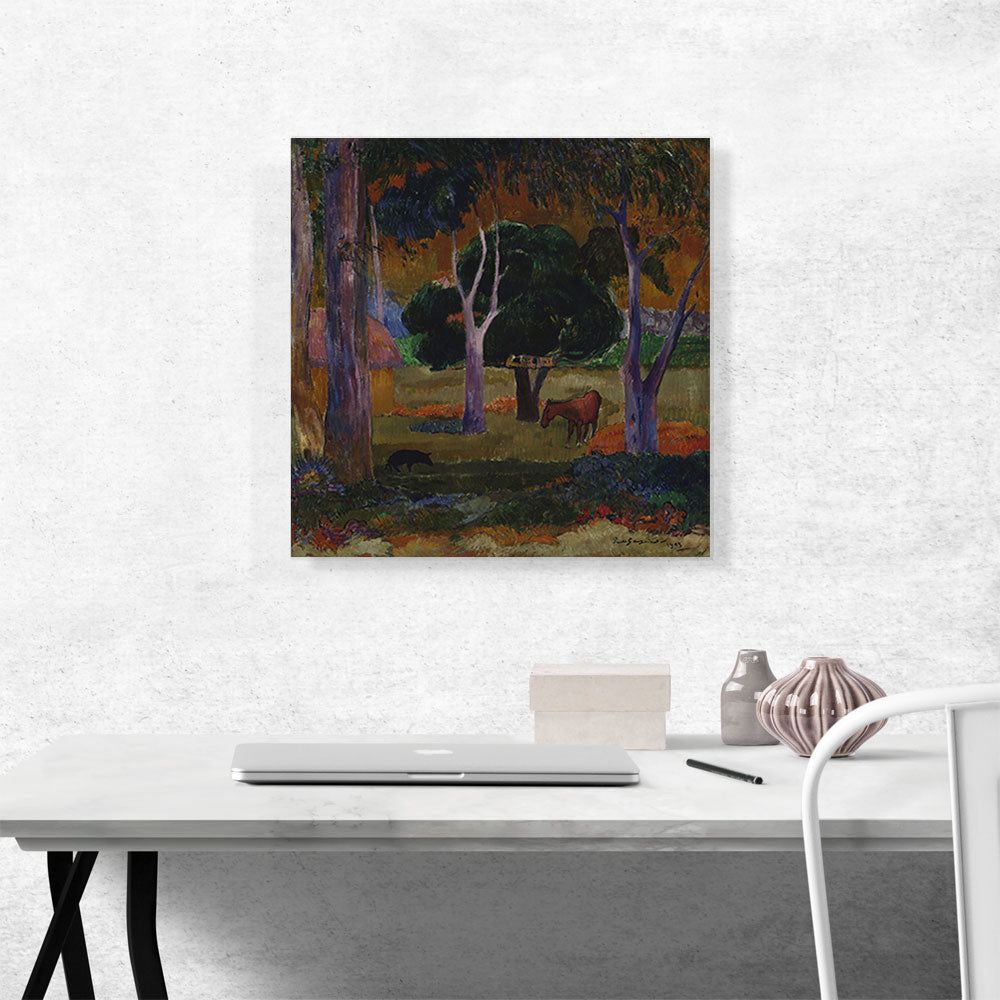 Landscape with a Pig and a Horse 1903