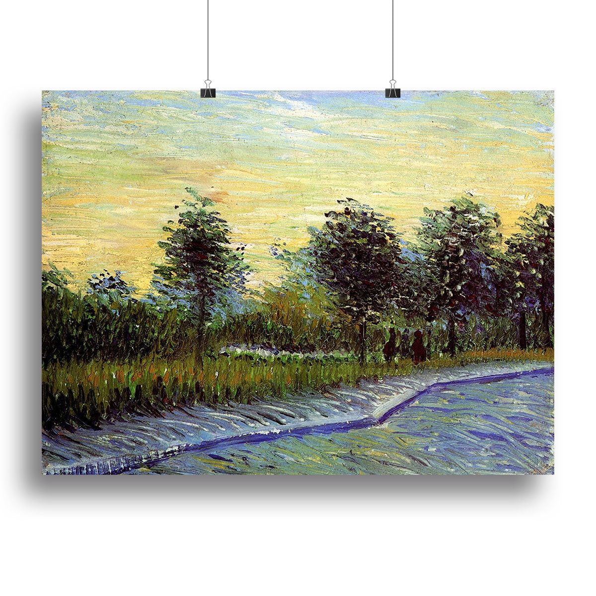 Van Gogh’s Lane in Voyer d’Argenson Park Wall Art