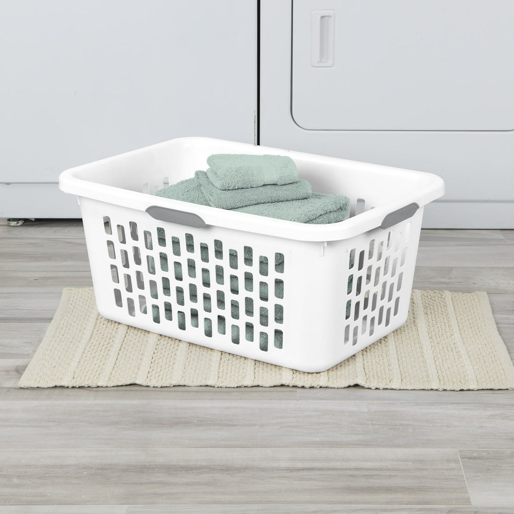 Large Laundry Basket Set with Comfort Grip Handles - 6 Pack