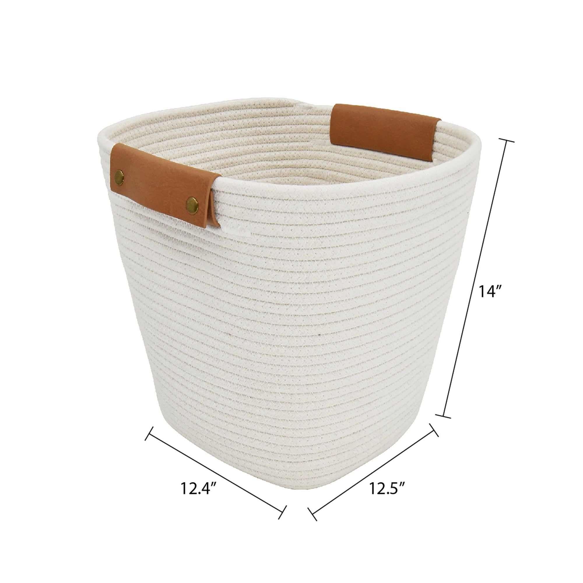 Vanilla Dream Decorative Rope Storage Basket
